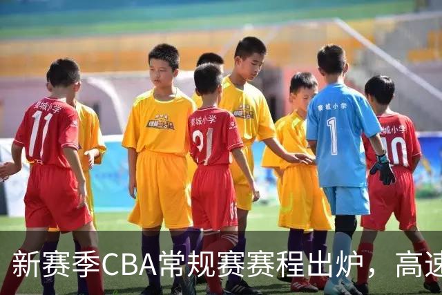 新赛季CBA常规赛赛程出炉，高速男篮首战对辽宁