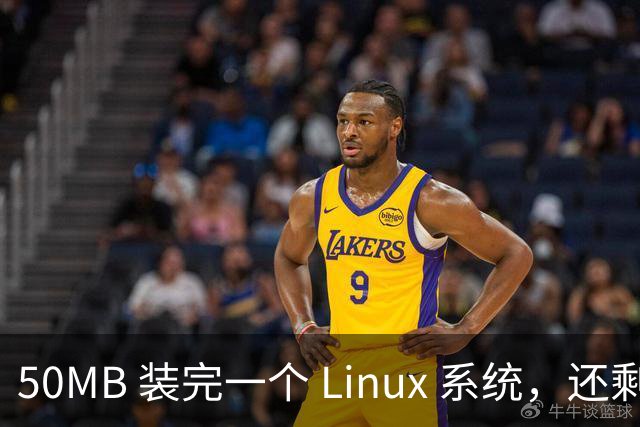 50MB 装完一个 Linux 系统，还剩 20MB